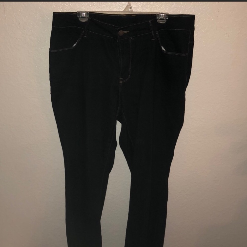 Faded glory plus size denim Sz 18w boot cur.